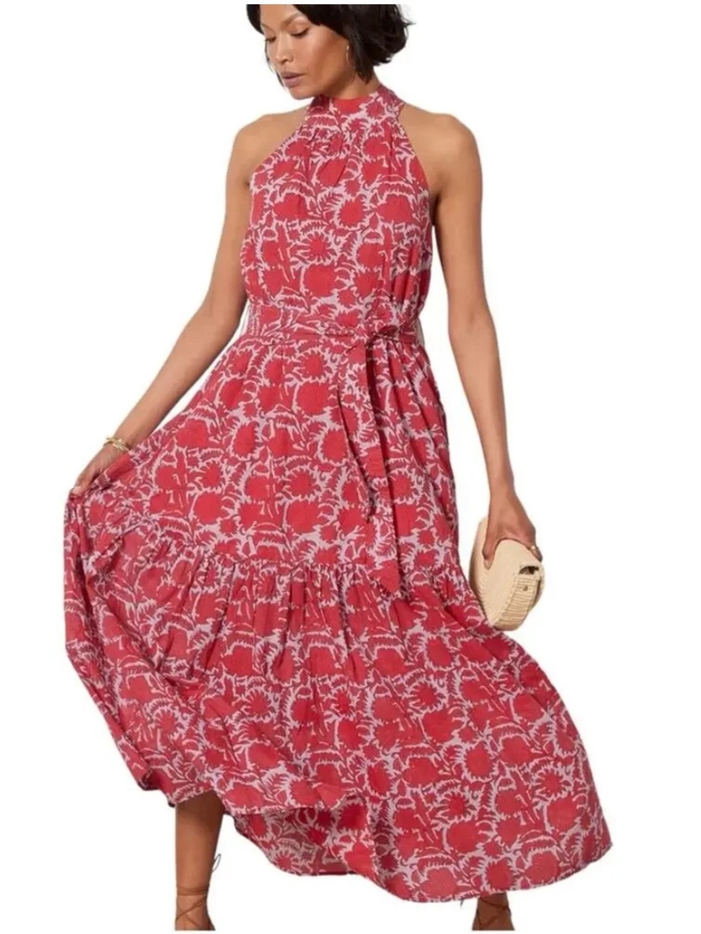 Cleobella Wilder Ankle Dress in Flora